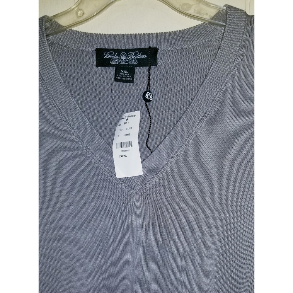 BROOKS BROTHERS COUNTRY CLUB V- NECK SWEATER SZ:2X